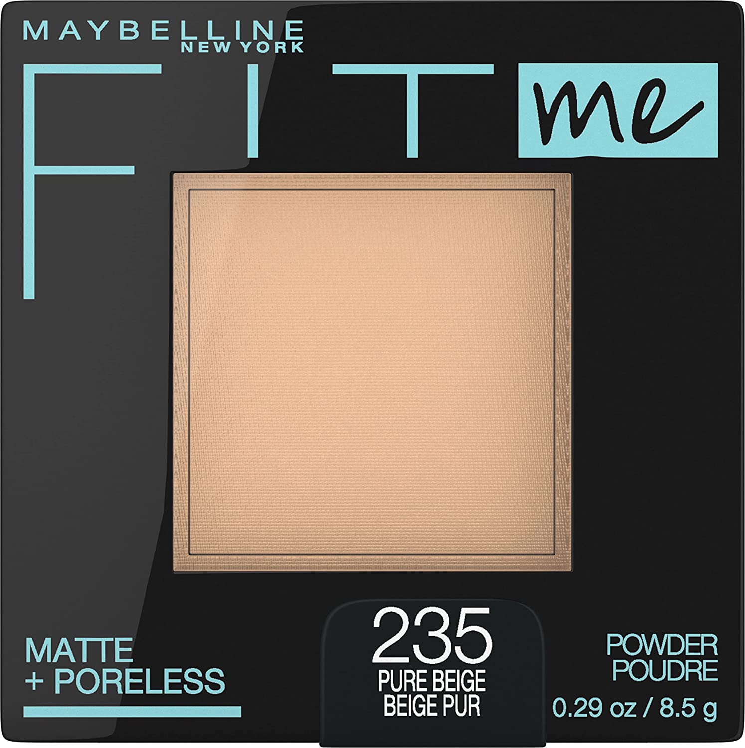 230816054558356_1 Maybelline Fit Me Matte + Poreless Pressed Face Powder Makeup, Translucent, 1 Count - Image 1